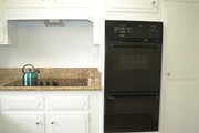 Kitchen with Ceramic Cooktop & Double Oven - The Continental Arcadia Apartments
