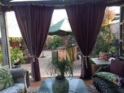 Looking to outside lounge to back yard - 1136 8th St House