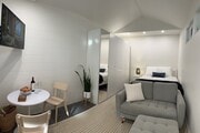 Comfortable kitchen table and chairs, love seat for watching TV, queen bed. - 6353 W 84th St Unit New  Guesthouse