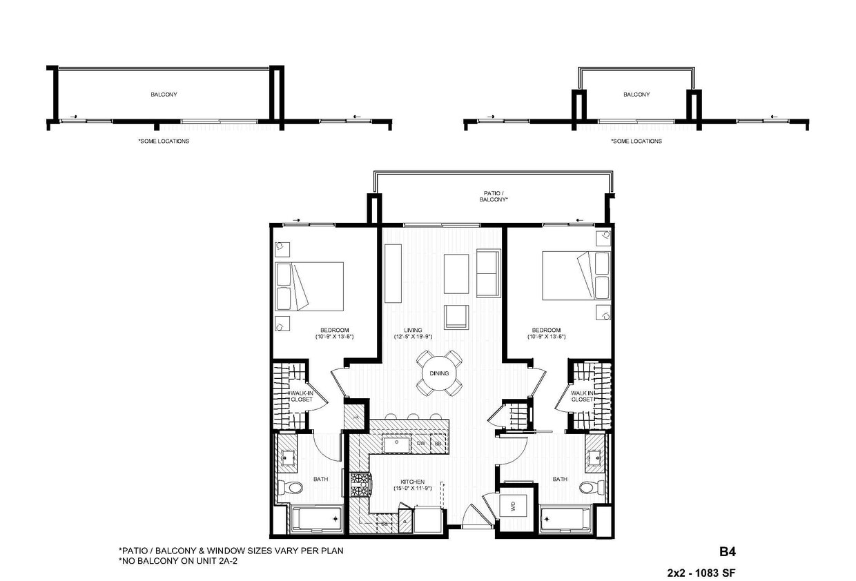 Floor Plan - B4 2x2