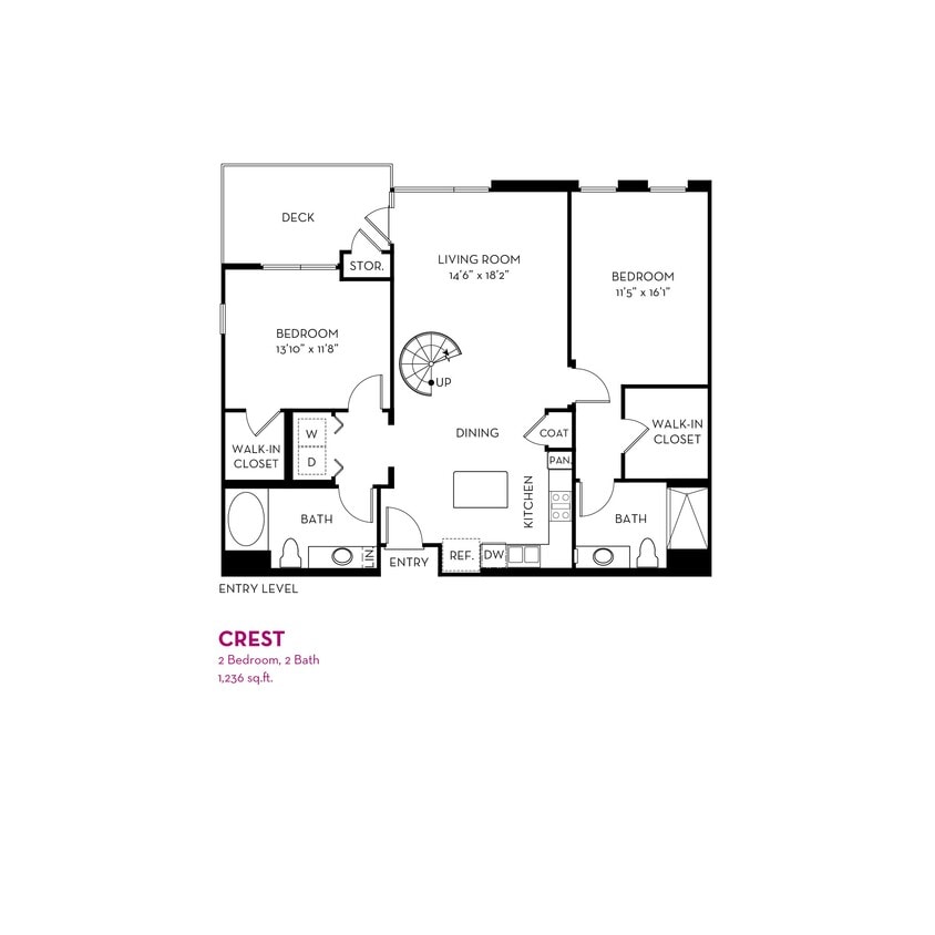 Floor Plan - Crest