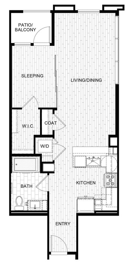 Floor Plan - The Savvy