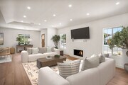 Living Room | Virtually Staged - 4702 Kraft Ave House