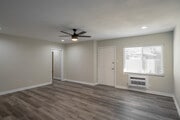 2BR, 2BA - 1,000SF - Living Room - La Pat Courtyard Apartments