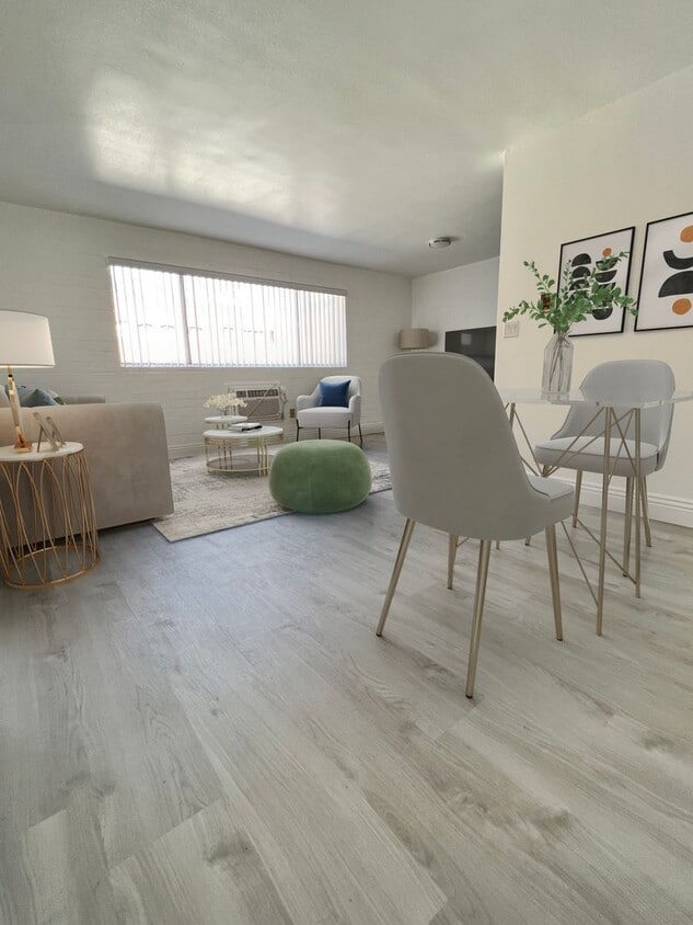 Floor Plan - 1BD/1BTH