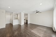2BR, 2BA - 990SF - Living Room - La Fontana Apartments