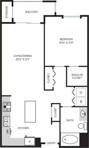 Floor Plan - Reserve -  1A