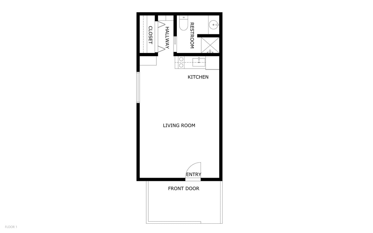 Floor Plan - Studio 