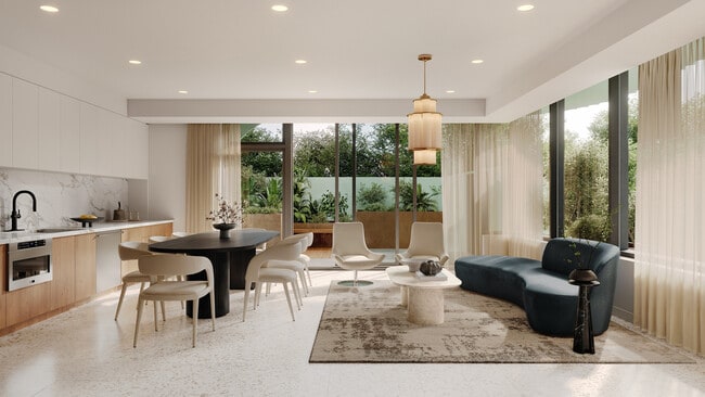 Recreational Room_FINAL_open curtains - ARC Westwood - Fully Furnished