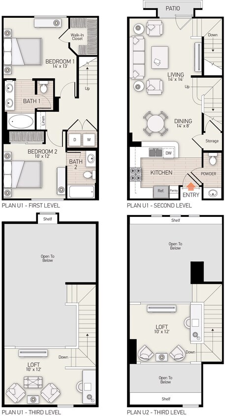Floor Plan - Plan U