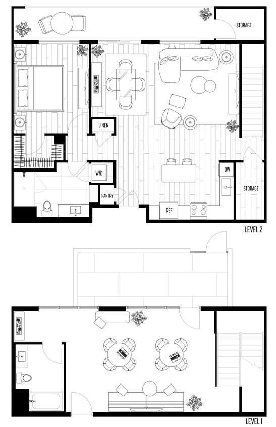 Floor Plan - LIVE WORK ONE