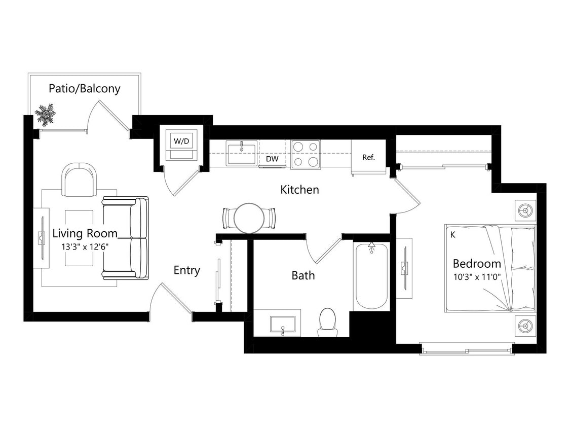 Floor Plan - 1430-Lincoln_1H.1