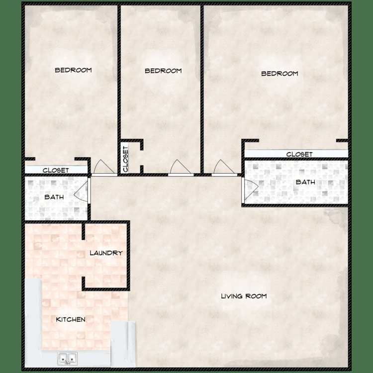 Floor Plan - 3/2