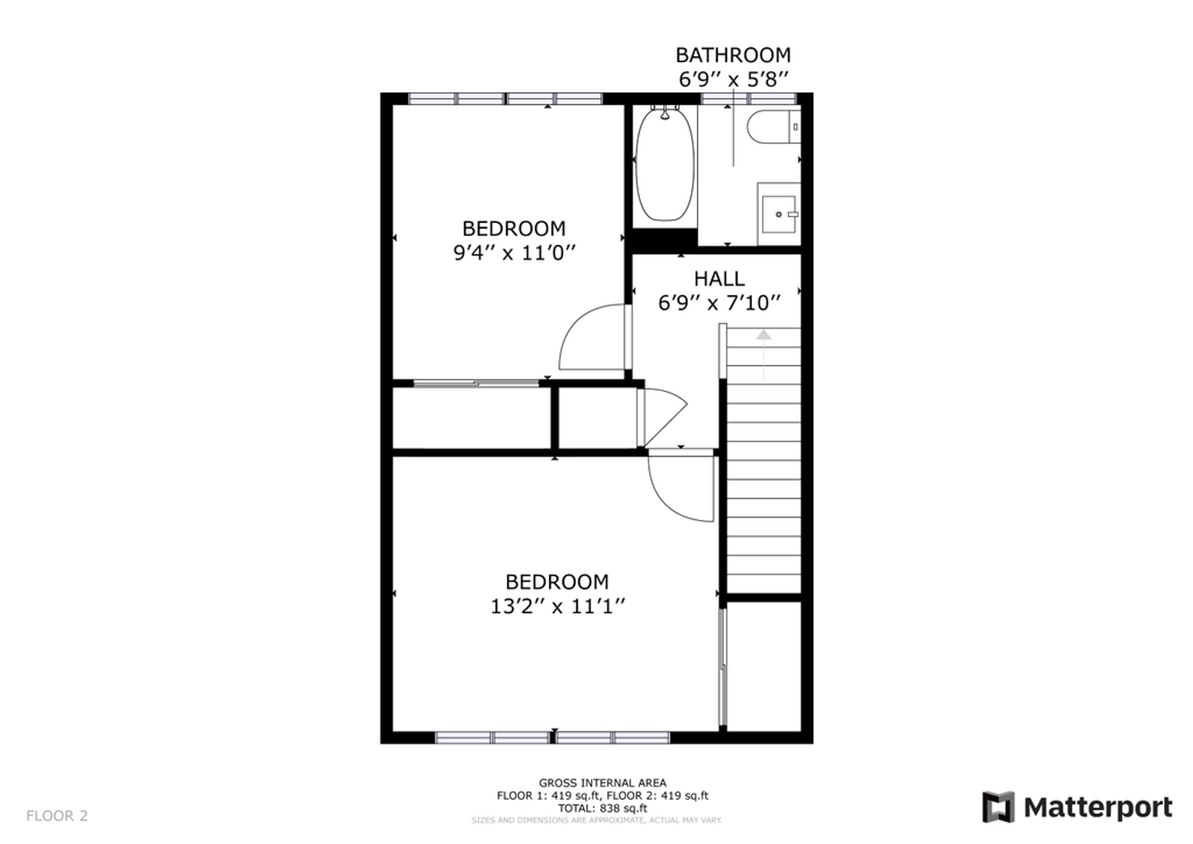 Floor Plan - 2/1.5