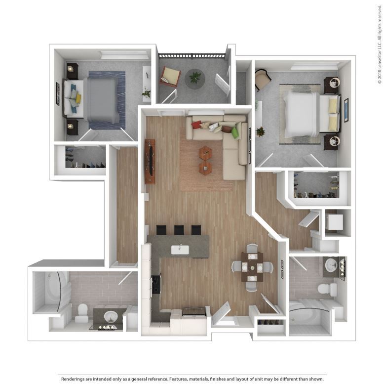 B1: 1bed 1bath - B1