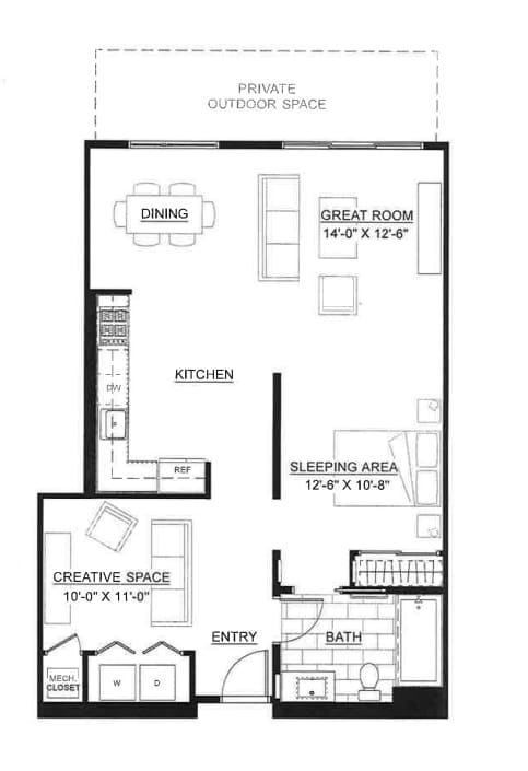 Floor Plan - A6D