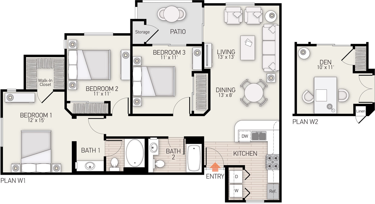 Floor Plan - Plan W