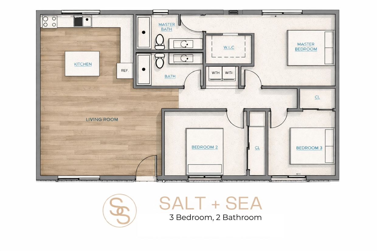 Floor Plan - Unit 3