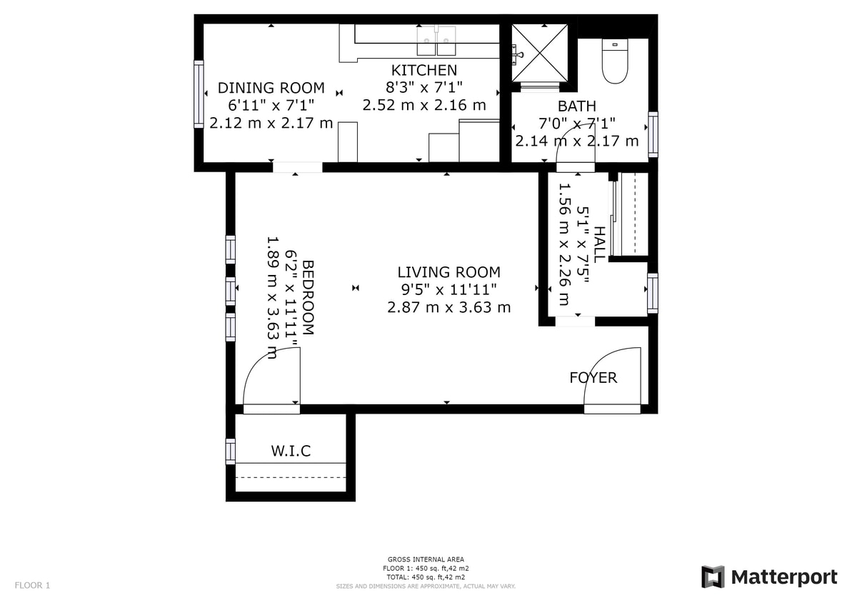 Floor Plan - Studio