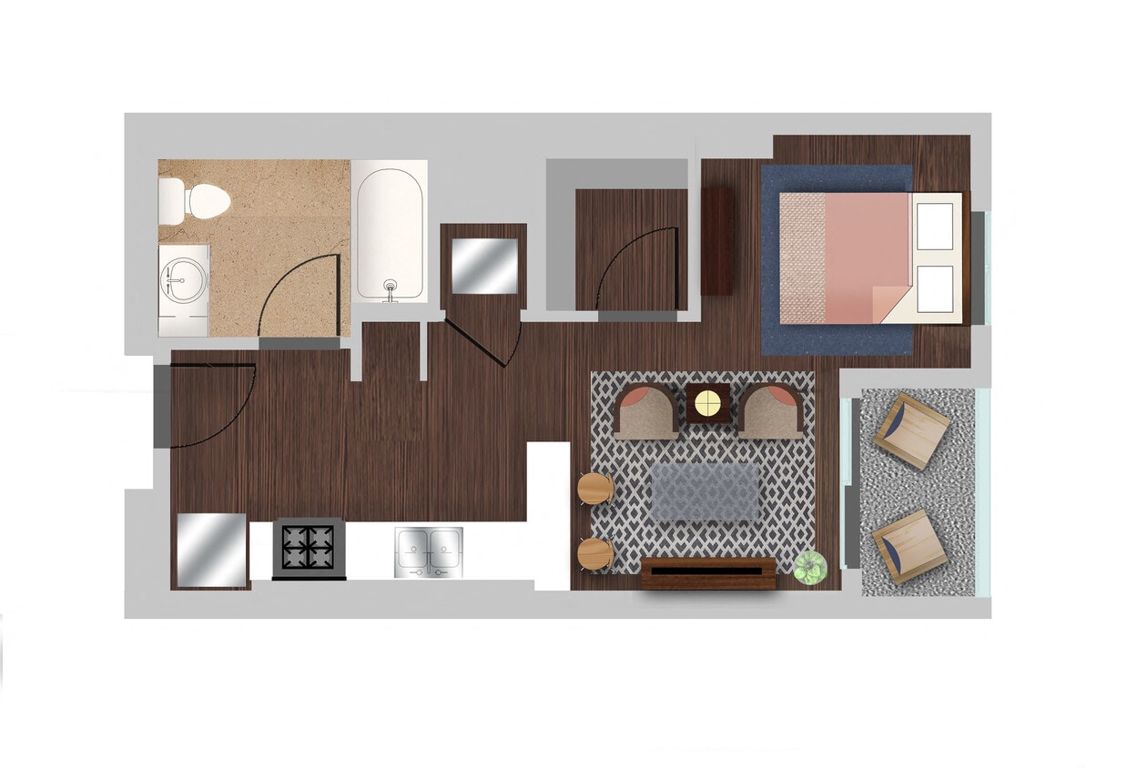 Floor Plan - Efficiency 7