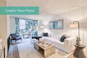 Living room at The Meadows Apartment Homes - Meadows Apartments