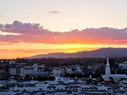 View Out of West Bedroom Window - 969 Hilgard Ave Unit Penthouse 8
