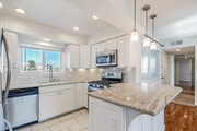 Kitchen - Marble Countertop - 851 Cypress Ave House Unit A