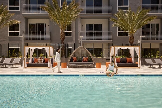 The Pool - The Q De Soto Apartments