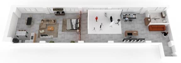 Floor Plan - LIVE-WORK LOFT S