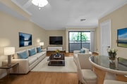 Living Room with Balcony (Virtually Staged) #31 - 1140 Winchester Townhomes