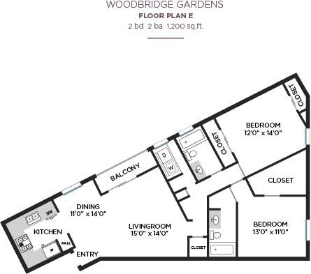 Floor Plan - E Floor Plan