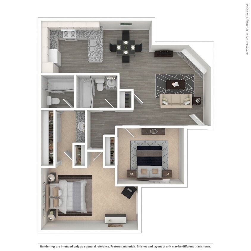 Floor Plan - 2x2