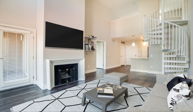 Large living areas with spacious balconies and patios - The Villas at Park La Brea