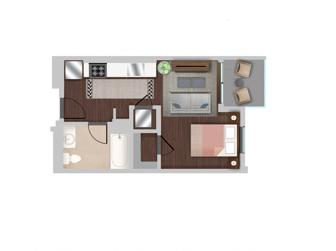Floor Plan - Efficiency 2