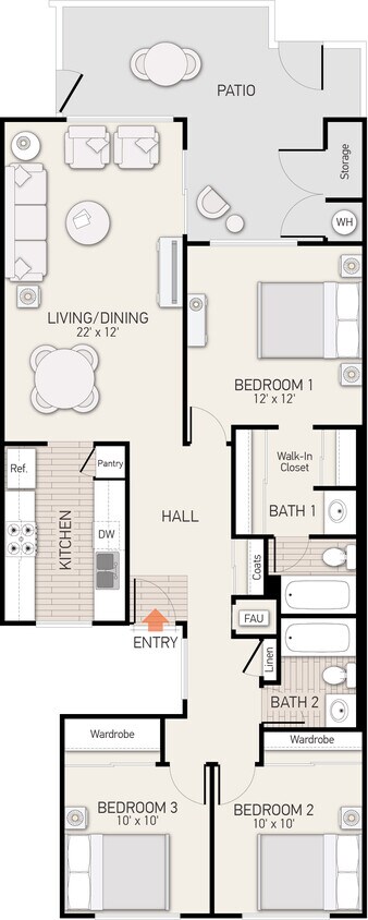 Floor Plan - Plan 3