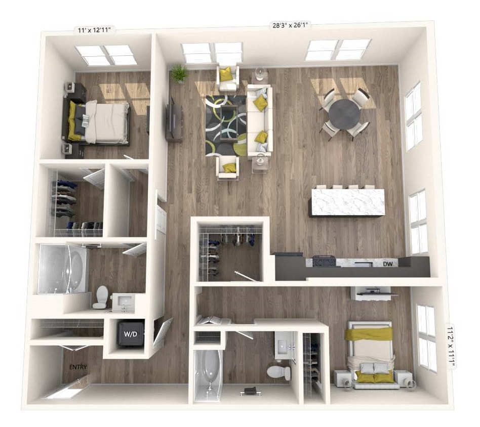 Floor Plan - B11-Upgrade