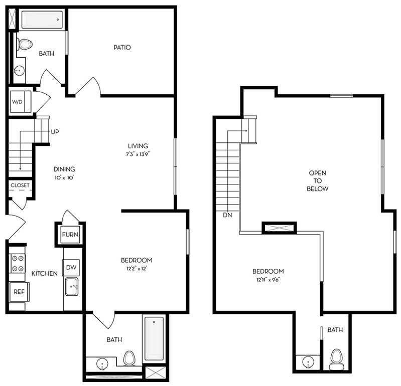 Monroe - 3BR/3BA Loft