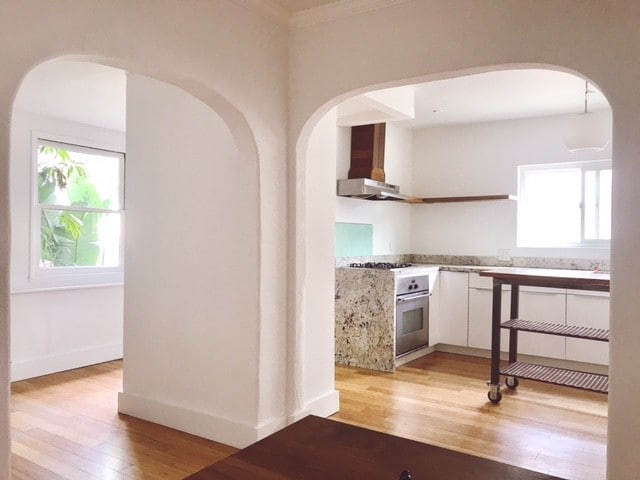 dining room into kitchen - 2566 S Spaulding Ave