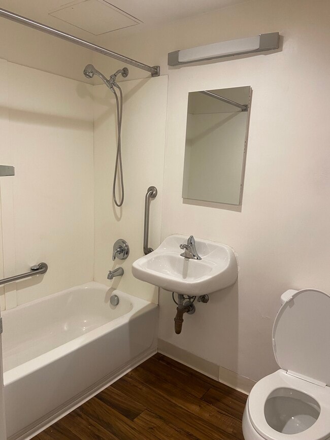 Studio Bathroom - Luther Tower - 55+ Affordable Community
