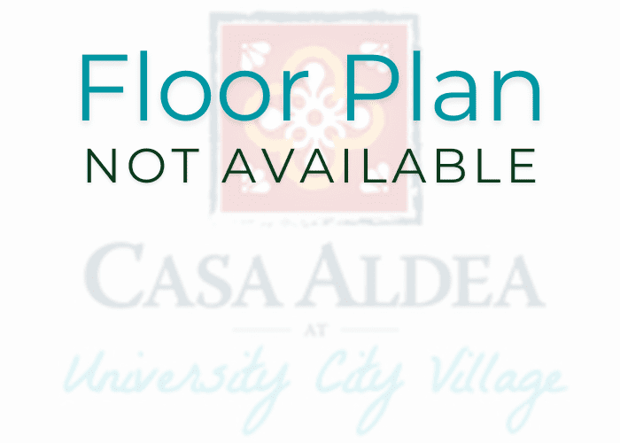 Floor Plan - 2 Bed 2 Bath Casita