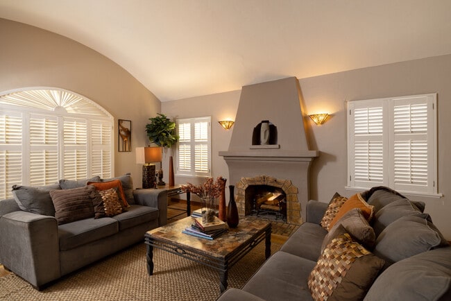 Living Room - 2141 W 83rd -Furnished + Utilities Paid!