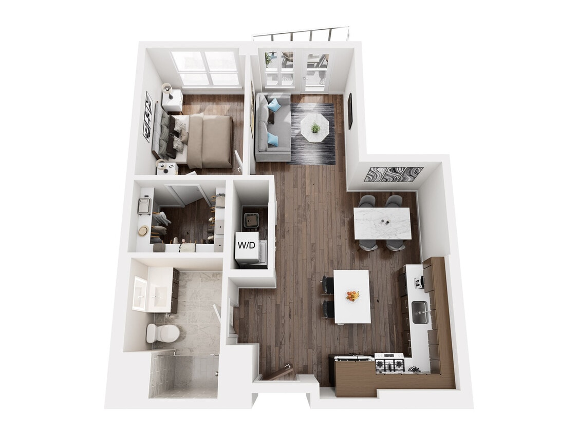 Explore this contemporary space designed for ultimate comfort and style. - 1bS