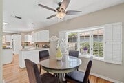 Beautiful open dining area with bay windows - 14024 Peach Grove St