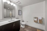 Updated Bathroom at G12 Apartments in Los Angeles, CA 90015 - G12
