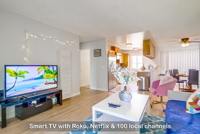 Sink into comfy couches and enjoy endless streaming your fave shows - 1279 Granger St Unit 1