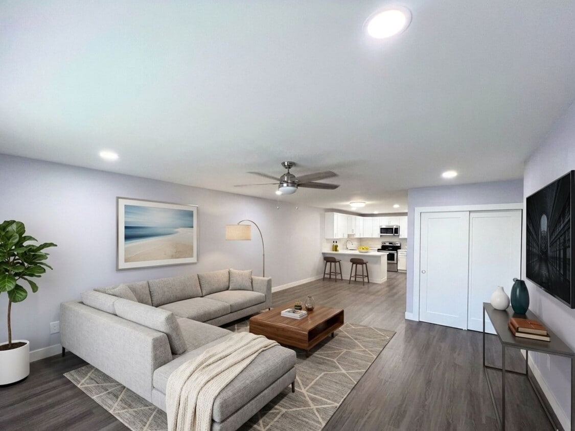 Floor Plan - 1bd/1ba