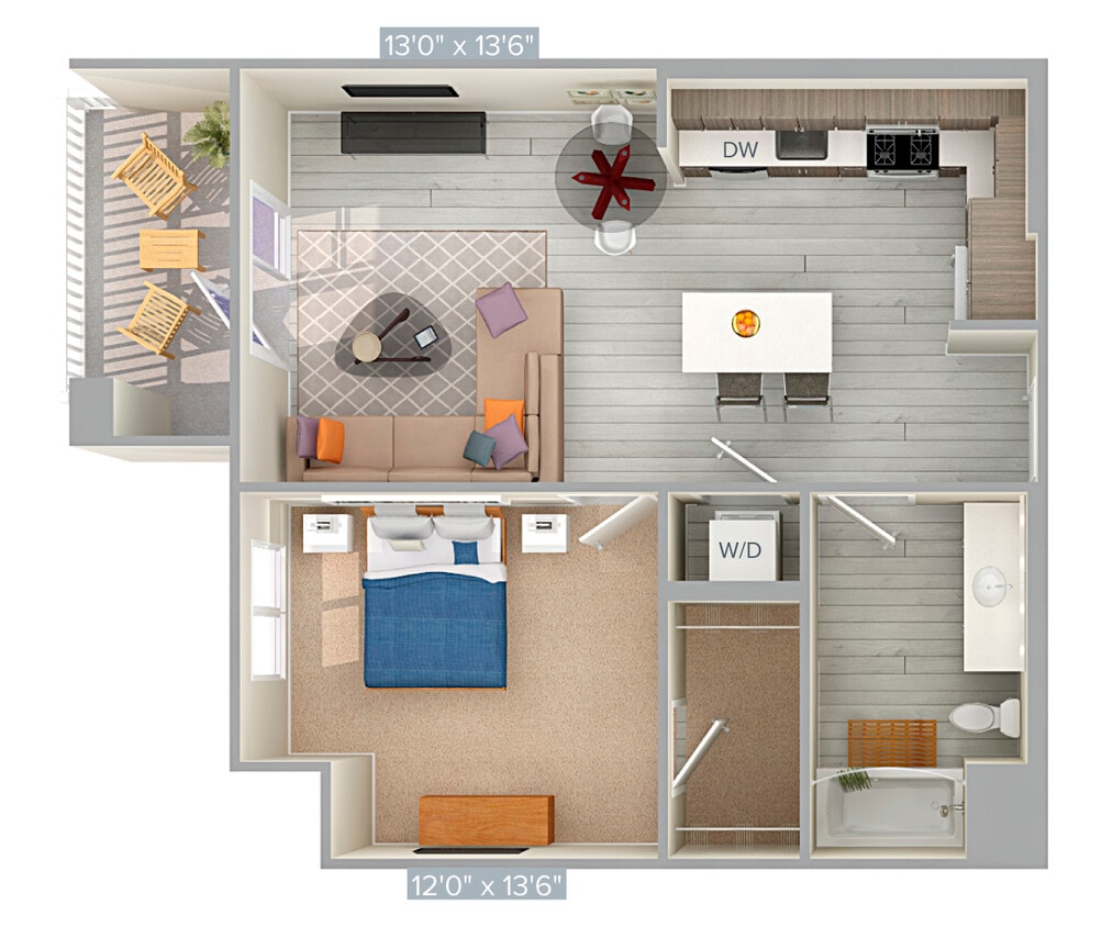 Floor Plan - A2-710