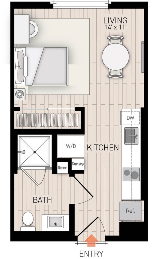Floor Plan - Plan 1 - BMR