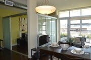 Step into the elegant dining area of a Bixby apartment - Bixby Apartments