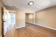 2BR, 1BA - 825SF - Primary Bedroom - Mayfield Park Apartments